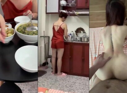 Anh grab được em gái mời qua ăn trưa rồi ăn em